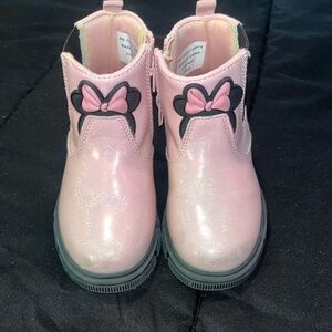 Minnie Mouse Boots - Pink